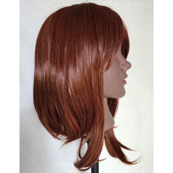 Ochaco Uraraka Uravity Wig My Hero Academia Cosplay Anime Short Reddish Brown - Picture 2 of 5